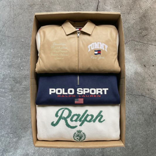 RALPH LAUREN & TOMMY HILFIGER - 3 PEZZI MYSTERY BOX